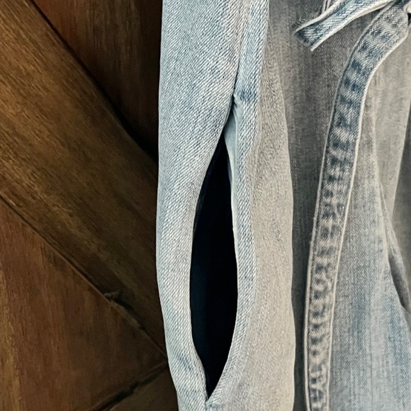 AG Adriano Goldschmied Giselle Denim Spaghetti Strap Jumpsuit Size Small EUC - Picture 7 of 11